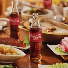 可口可乐碳酸饮料汽水可乐碰响瓶怀旧玻璃瓶整箱装