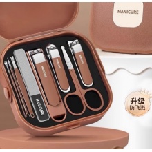 指甲刀套装家用指甲剪高档剪提盒指甲刀女男专用防飞溅指甲钳工具